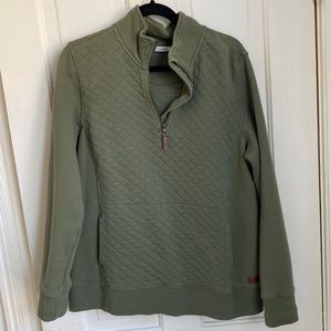 Women's L.L.Bean Quilted 1/4 Zip Pullover